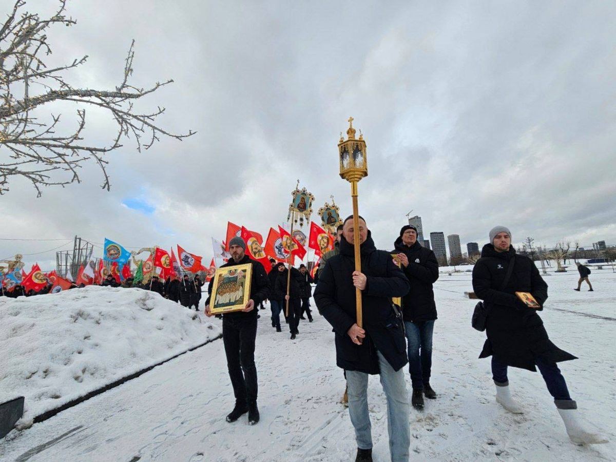 «Русский Крест» принял участие в Братском крестном ходе в Парке Победы
